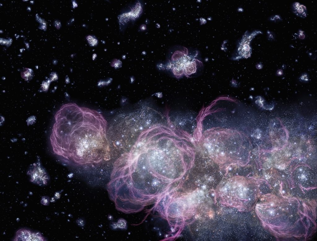 ウェッブ宇宙望遠鏡が発見した銀河より先に形成されたブラックホール