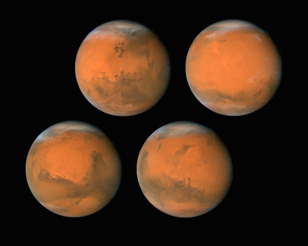 NASA探査機が火星を撮影、重力アシスト機動中