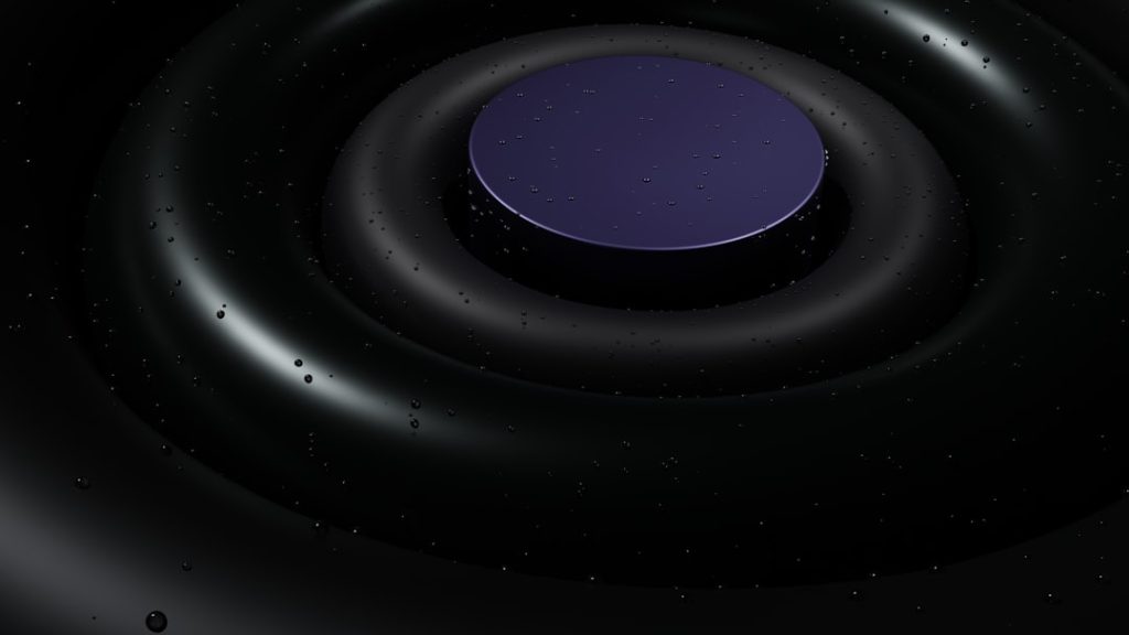 ブラックホールから3600万度のガス放出を検出
